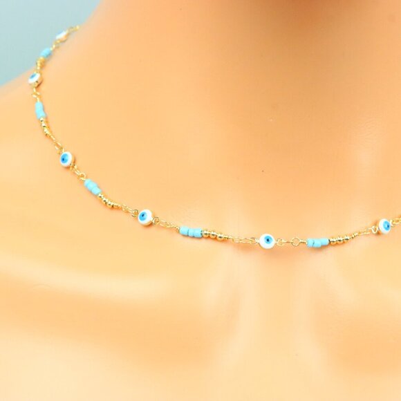 Delicate & Contemporary Necklace Chain, A Lovely Choice for Women, EVCH1873 - Picture 2 of 10